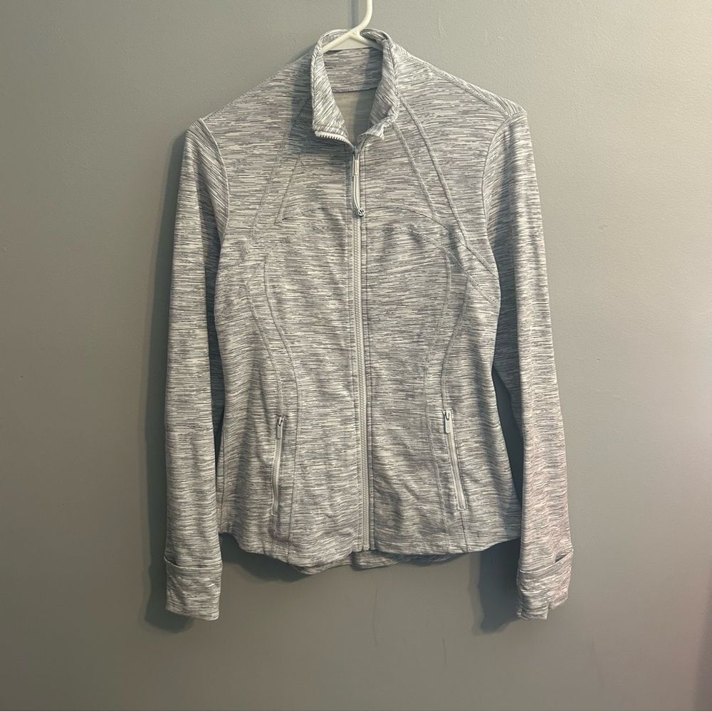 Lululemon Define Jacket Size 10 - 4 Wee Are From Space - Nimble Battleship 🪐 - Picture 7 of 13